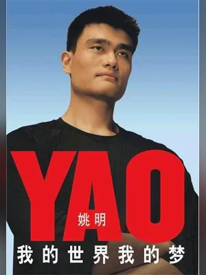 我的世界我的梦》——姚明自传 封面