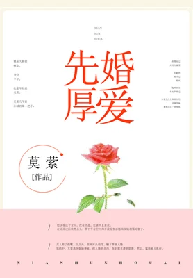 先婚厚爱（校对版全本+番外） 封面